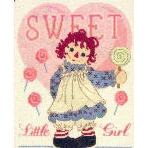  Raggedy Ann Sweet Little Girl Cross Stitch Leaflet Arts 