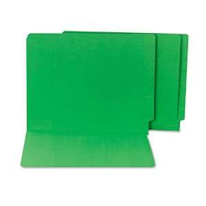  Cut End Tab, Letter, Green, 100/Box   Sold As 1 Box   Color files 