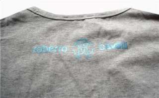 New Roberto Cavalli Mens Peafowl T shirt M,L,XL,XXL #2603  