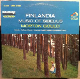MORTON GOULD sibelius finlandia LP SD LSC 2666 VG+  