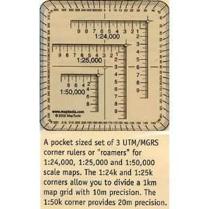  UTM Ruler For Topographic Maps