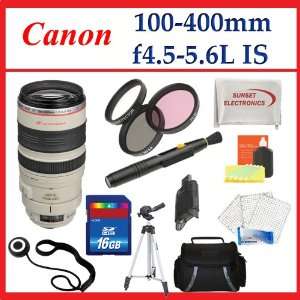 com Canon EF 100 400mm f4.5 5.6L IS USM Telephoto Zoom Lens for Canon 