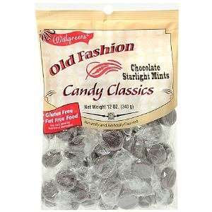  Old Fashion Candy Classics, Chocolate Starlight Mints, 12 oz 