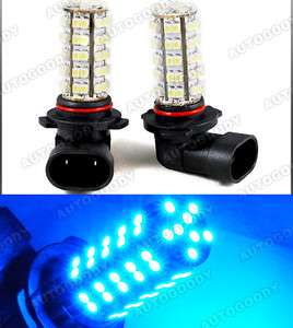 9005 Blue LED Bulbs 68 SMD Super Bright DRL Fog Lights  