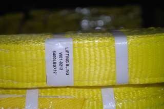 x12, Tow Strap&Lifting Sling2Ply,WLL6400lbs New  
