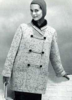   Patterns for Coats – 4 Vintage Knitting Patterns for Coats for Women
