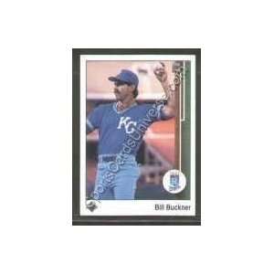 1989 Upper Deck Regular #639 Bill Buckner, Kansas City Royals Baseball 
