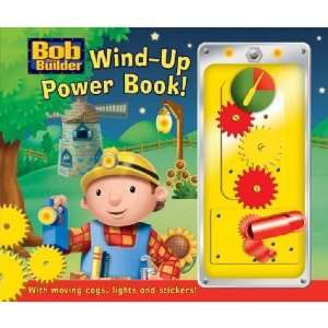   Wind up Power Book Play Set with Moving Cogs, Lights and Stickers