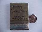 1930s HOTEL BRYANT MATCHBOOK NEW YORK CITY,NY MB  