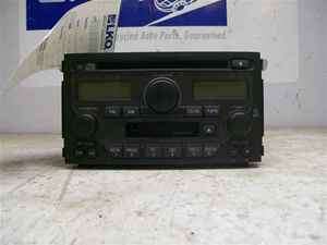 03 04 05 OEM Honda Pilot AM FM CD Cassette Player Radio  