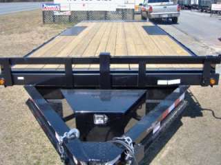 22 wood tilt deck equipment car hauler trailer NEW 14k  