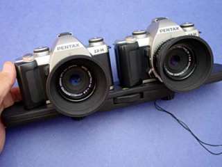 Twin SLR DSLR Camera Bar for Stereo 3 D Photography  