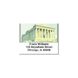  Pantheon Ruins On Acropoli Address Labels