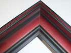 Mahogany Double Canvas Picture Frame Panoramic  