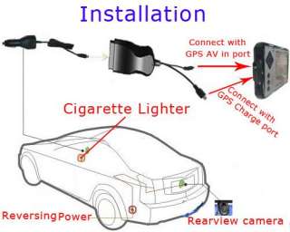 Promotion Waterproof Wireless Rearview Backup Camera FOR Car GPS 