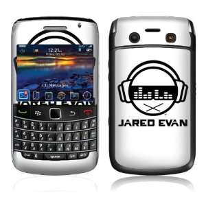  BlackBerry Bold  9700  Jared Evan  Logo White Skin Electronics
