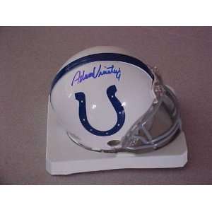 Adam Vinatieri Hand Signed Autographed Indianapolis Colts Riddell 
