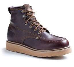 DW7317 Dickies Mens Trader Work Boots Dark Brown Shoes  