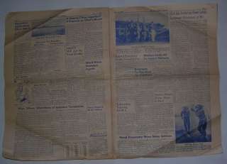 1958 MARE ISLAND Naval Shipyard Armed Forces Day Submarine Newspaper 