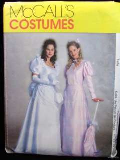 McCall 3292 Victorian Dress Costume Pattern Sz 6 8 10 Steampunk Gowns 