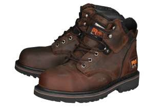 Timberland PRO Brown Pit Boss 6 Steel Toe Mens Work Boots  