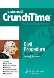 Emanuel CrunchTime Civil Procedure, (0735508143), Steven L. Emanuel 