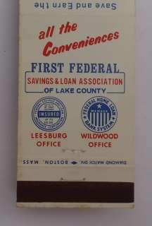   First Federal Savings and Loan Lake County Wildwood Leesburg FL  
