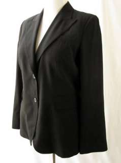   14 Banana Republic Tuxedo Jacket Lightweight Black Wool Formal  