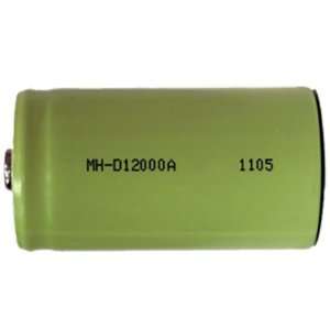  8 x D 12000 mAh Green NIMH Rechargeable Batteries 
