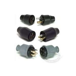    Cole Hersee Trailer Plugs and Sockets M121BP 2 pole Automotive
