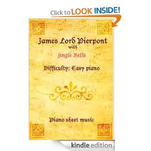 Jingle Bells Piano Sheet Music J.L. Pierpont  Kindle 