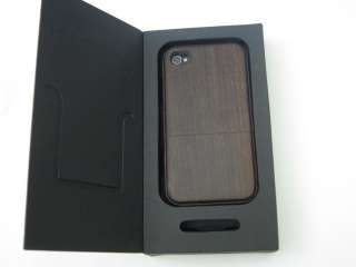   Wood Wooden Case Cover for iPhone 4 4S iw5 (100% Real Wood)  