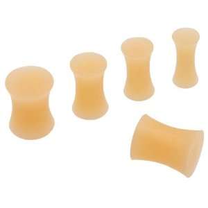 Skin Flexible Silicone Saddle Plugs   4G (Sold as a Pair 