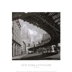  New York Cityscape, Sunday   Poster by Sir Edward Hulton 