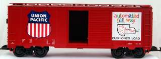 Piko G Scale Train (122.5) Red Box Car Union Pacific  
