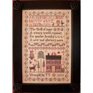  Weary World Rejoices, A   Cross Stitch Pattern Arts 