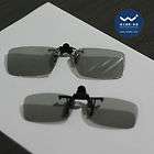 Pairs 3D Polarized Glasses 3D REALD TV GLASSES CLIP ON NEW