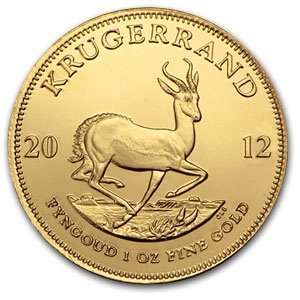  2012 1 oz Gold South African Krugerrand 