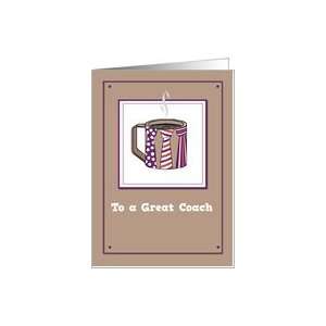  COACH Fathers Day Steaming Mug Card Health & Personal 