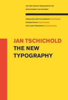   The New Typography by Jan Tschichold, University of 