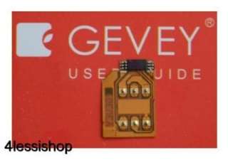 Gevey Pro Turbo Sim Card Unlock iPhone 4 G 4.3.4 4.3.5  
