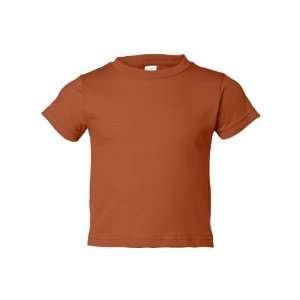   Skins Toddler Short Sleeve Cotton T Shirt, Texas Orange, 4T [Apparel