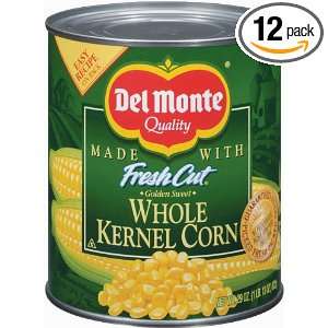 Del Monte Whole Kernel Gold Corn, 29 Ounce (Pack of 12)  
