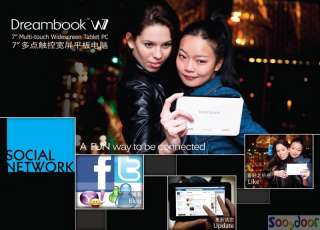 Dreambook 7 Multitouch 3G Android 2.2 GPS Tablet Phone  