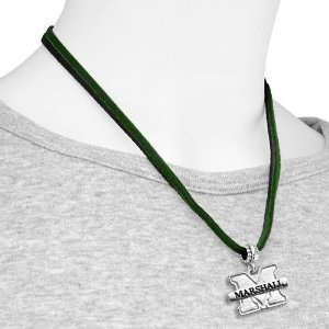  Marshall Thundering Herd Double Cord Necklace Sports 