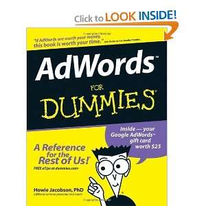  AdWords For Dummies (For Dummies (Lifestyles Paperback 