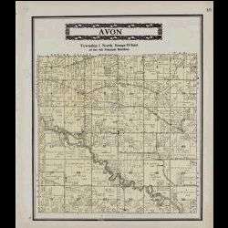 1917 Rock County, Wisconsin Atlas & Plat Book   WI History Genealogy 