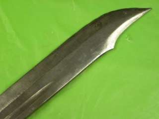 US Custom Made NICHOLSON File Huge Fighting Knife  