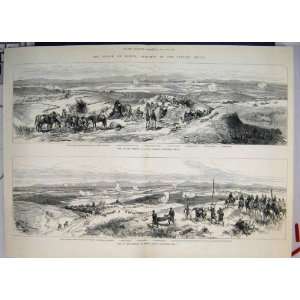   1877 Attack Plevna Russian Infantry Turkish Redoubts