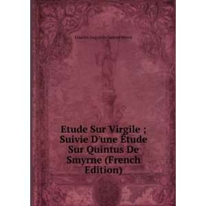   De Smyrne (French Edition) Charles Augustin Sainte Beuve Books